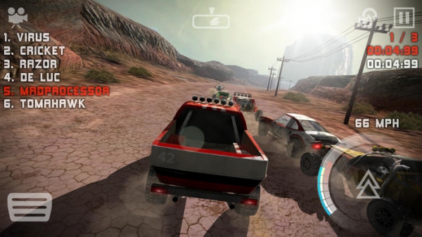 「Uber Racer 3D - Sandstorm」のスクリーンショット 2枚目