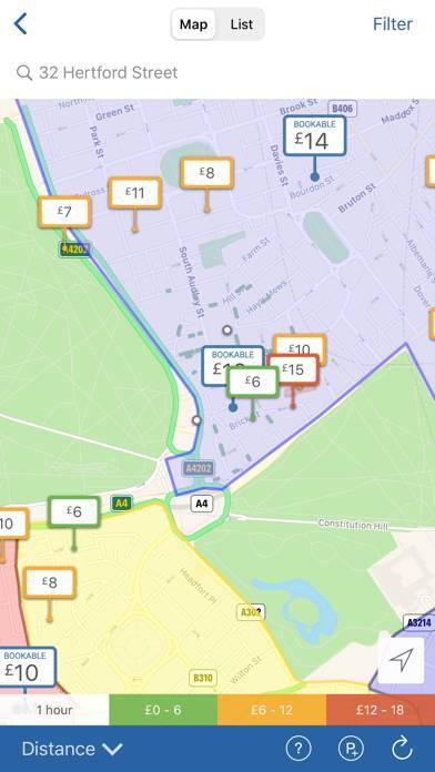 「Parkopedia Parking」のスクリーンショット 1枚目