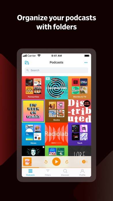 「Pocket Casts: Podcast Player」のスクリーンショット 3枚目