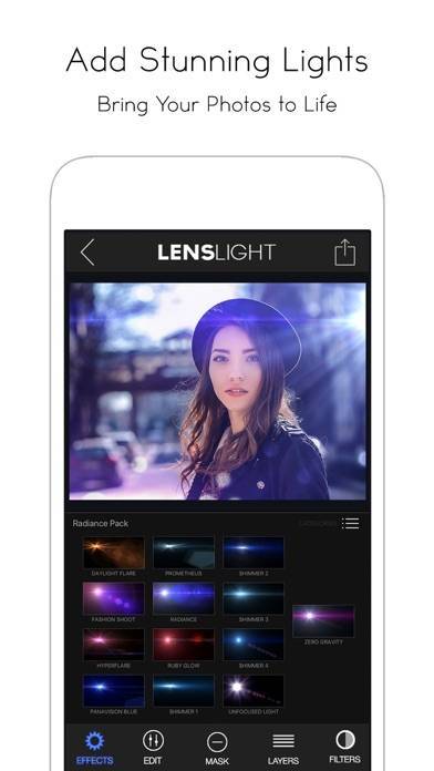 「LensLight Visual Effects」のスクリーンショット 3枚目
