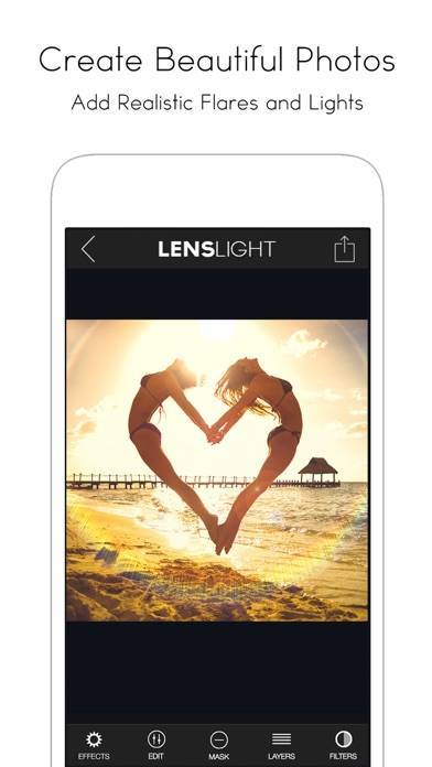 「LensLight Visual Effects」のスクリーンショット 2枚目