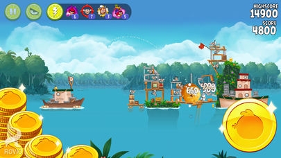 「Angry Birds Rio」のスクリーンショット 1枚目