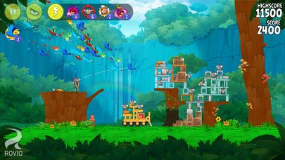 「Angry Birds Rio」のスクリーンショット 3枚目