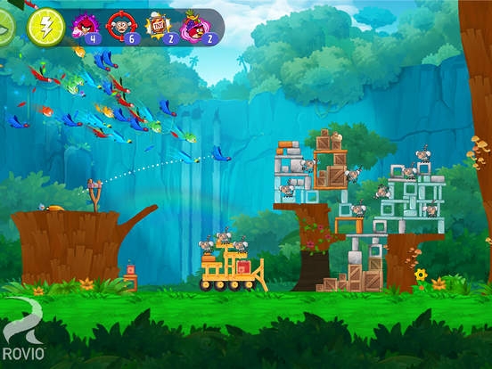 「Angry Birds Rio HD」のスクリーンショット 3枚目