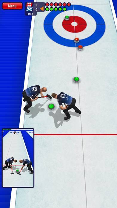 「Curling3D」のスクリーンショット 3枚目