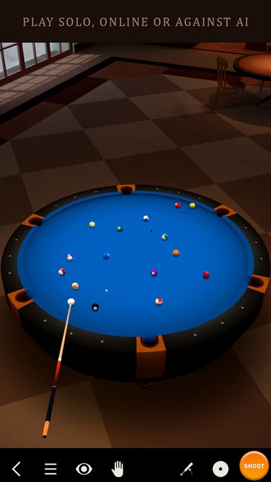 「Pool Break Lite - 3Dビリヤードやスヌーカー」のスクリーンショット 1枚目