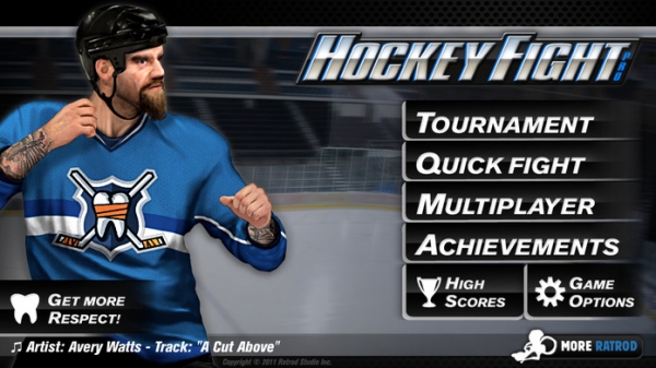 「Hockey Fight Pro」のスクリーンショット 2枚目