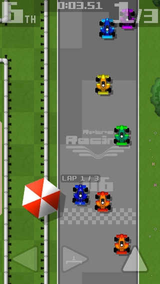 「Retro Racing」のスクリーンショット 1枚目