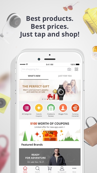 「AliExpress Shopping App」のスクリーンショット 1枚目