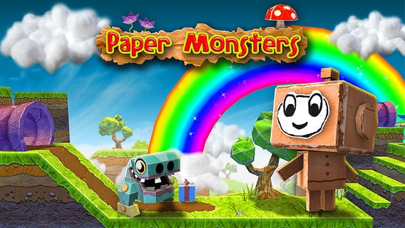 「Paper Monsters」のスクリーンショット 1枚目