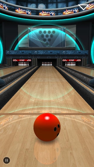「Bowling Game 3D」のスクリーンショット 1枚目