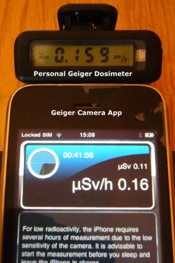 「Geiger Camera - ガイガーカメラ」のスクリーンショット 2枚目