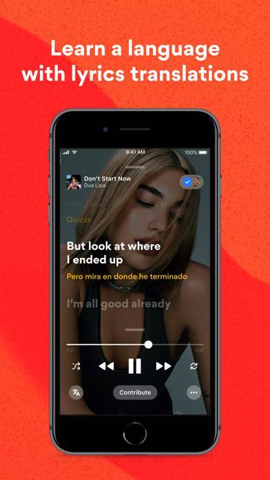 「Musixmatch Lyrics Finder」のスクリーンショット 3枚目