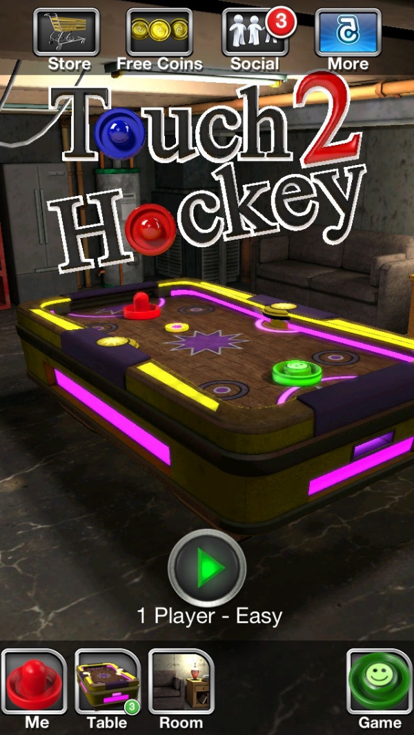 「Touch Hockey 2」のスクリーンショット 2枚目