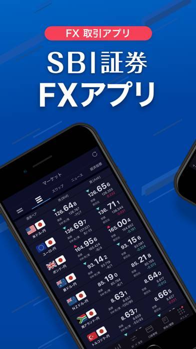 「SBI証券 FXアプリ-FX・為替の取引アプリ」のスクリーンショット 1枚目