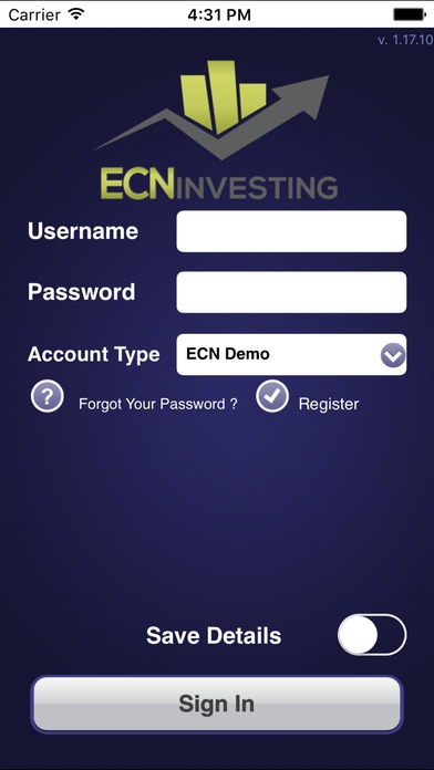 「ECN Investing by ActForex」のスクリーンショット 1枚目