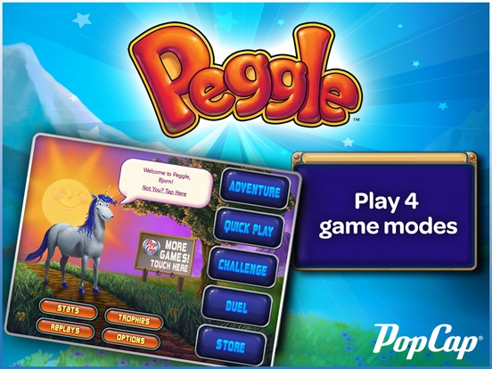 「Peggle HD」のスクリーンショット 1枚目