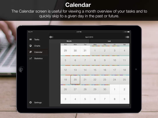 「Schedule Planner HD Pro」のスクリーンショット 3枚目