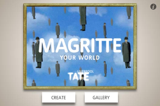 「Magritte Your World」のスクリーンショット 1枚目