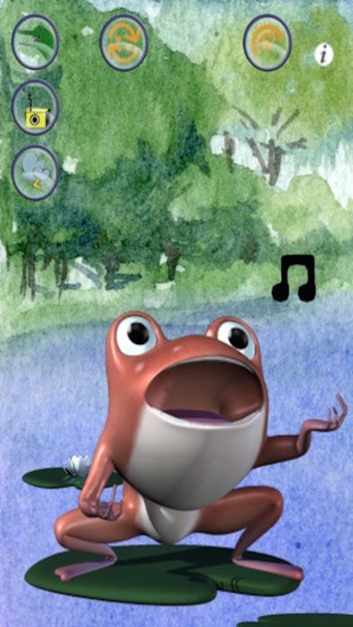 「おしゃべり蛙」のスクリーンショット 2枚目