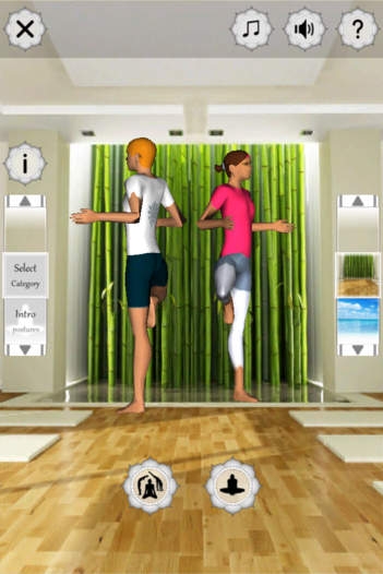 「ヨガ・フィットネスは (Yoga Fitness 3D)」のスクリーンショット 1枚目