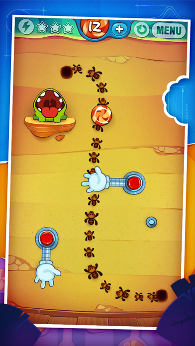 「Cut the Rope: Experiments」のスクリーンショット 1枚目