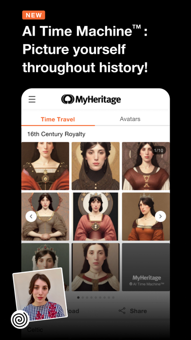 「MyHeritage: Family Tree & DNA」のスクリーンショット 1枚目