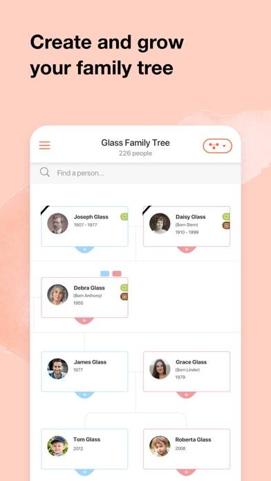 「MyHeritage: Family Tree & DNA」のスクリーンショット 2枚目