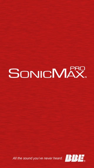 「SonicMax Pro」のスクリーンショット 1枚目