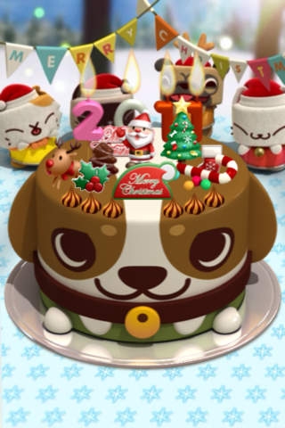「キャニマル・クリスマスケーキメーカー - Full」のスクリーンショット 3枚目