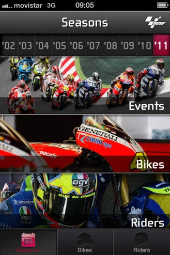 「MotoGP History」のスクリーンショット 1枚目