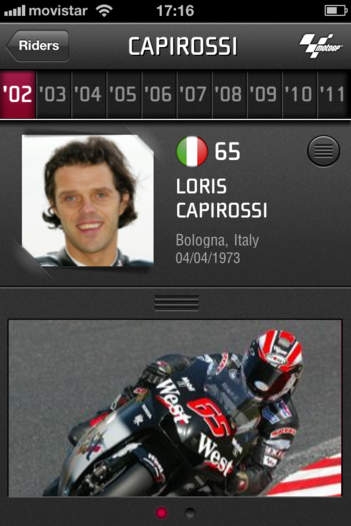 Motogp Historyのスクリーンショット 4枚目 Iphoneアプリ Appliv