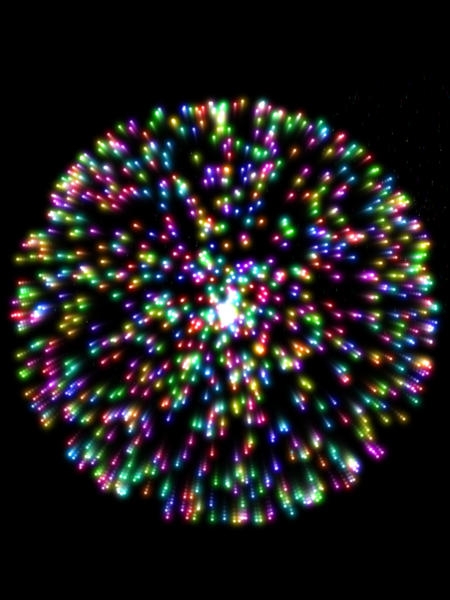 「Real Fireworks Artwork 4-in-1 HD 2012 - Play Awesome Light Show, Enjoy Fun Visualizer, Make Cool Wallpapers and Draw Amazing Art」のスクリーンショット 3枚目