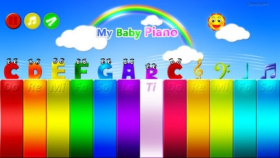 「私の赤ちゃん ピアノ」のスクリーンショット 1枚目