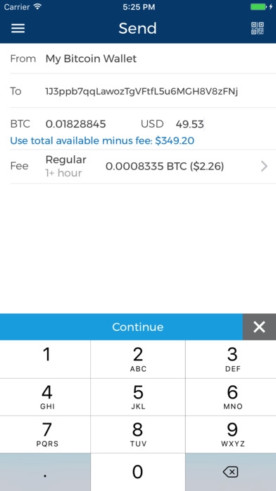 「Blockchain - Bitcoin Wallet」のスクリーンショット 3枚目