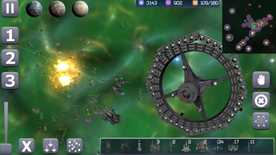「Galactic Conflict RTS」のスクリーンショット 3枚目