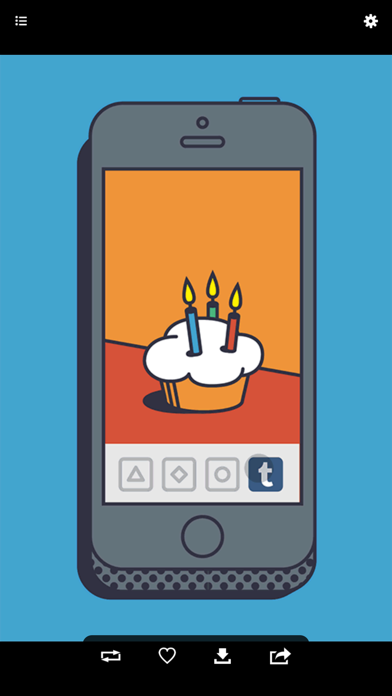 「tview for Tumblr」のスクリーンショット 1枚目