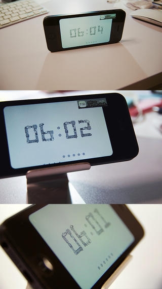 「機械仕掛けの時計アプリ Lite」のスクリーンショット 2枚目