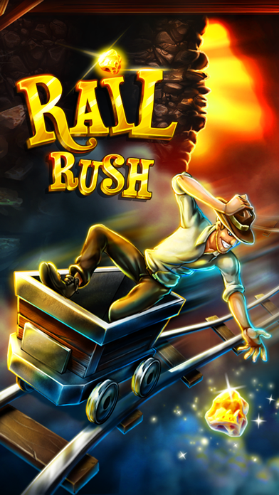「Rail Rush」のスクリーンショット 1枚目