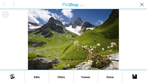 「PicShop HD - Photo Editor」のスクリーンショット 1枚目