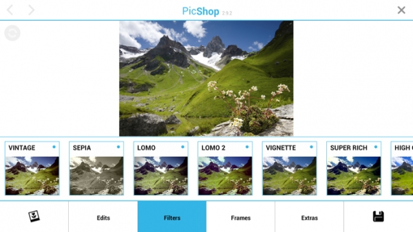 「PicShop HD - Photo Editor」のスクリーンショット 3枚目