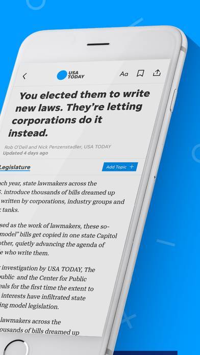 「USA TODAY - News: Personalized」のスクリーンショット 3枚目