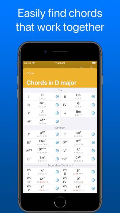 「Suggester : Chords and Scales」のスクリーンショット 2枚目