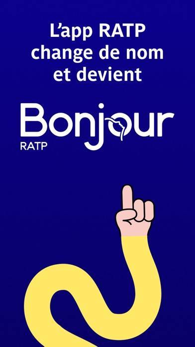 「Bonjour RATP」のスクリーンショット 1枚目