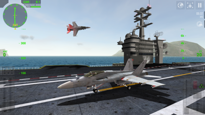 「F18 Carrier Landing Lite」のスクリーンショット 1枚目