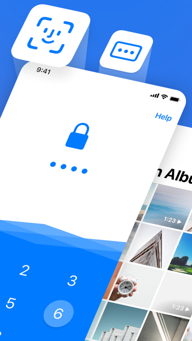 「パスワードでシークレット写真･動画も安心: Keepsafe」のスクリーンショット 2枚目