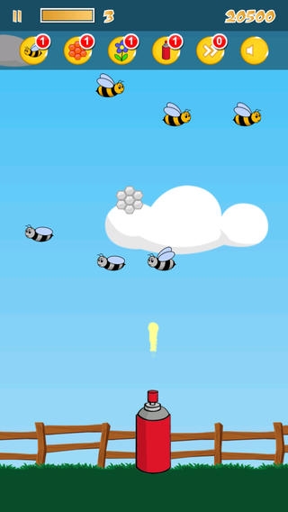 「Bees Invasion (by FT Apps)」のスクリーンショット 2枚目