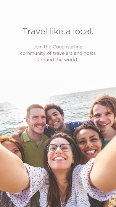 「Couchsurfing Travel App」のスクリーンショット 3枚目