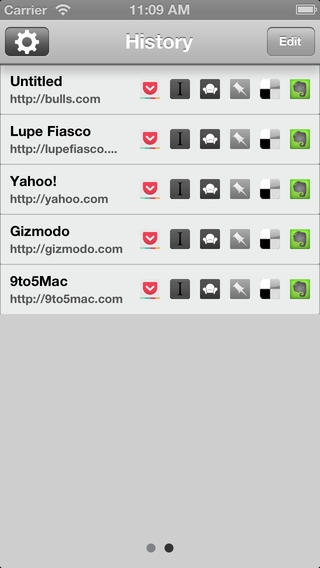 「Clipped for iOS (Bookmark all your favorite links)」のスクリーンショット 3枚目