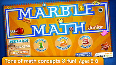「Marble Math Junior」のスクリーンショット 1枚目